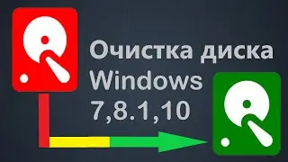 Очистка диска Windows 7, 8.1, 10 от ненужных файлов