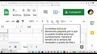 Como aumentar o disminuir el zoom con un atajo de teclado en la hoja de Calculo de Google