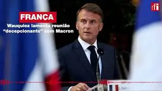 França à procura de novo primeiro-ministro. Presidente continua a receber partidos • RFI Português