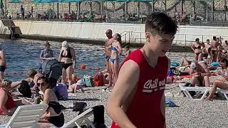 🔴 Севастополь. Парк Анны Ахматовой. Пляж Солнечный в Севастополе. Пляжи Севастополя.  Крым 2021