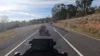 Nearly having a head on collision on motorbike! Australia motorcycling