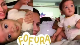 Joaquim Filho da Viviane Araújo  Fofura 😍🥰