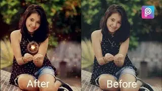 Power Of illution Girl With PicsArt | tutorial android 2018