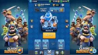 Clash Royale NEW FROZEN PEAK ARENA 8 & Tournament new update 2016 july