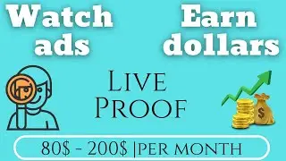 Make money by WATCHING ADS  ||Watch ads earn money  ||Work from home || HINDI||  Online income ||