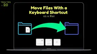 Move Files With a Keyboard Shortcut on a Mac