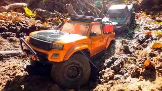 RC Trophy Madness: River Crossings & Mud Battles!