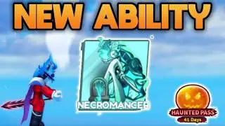 NEW NECROMANCER ABILITY IS OP In Roblox Blade Ball