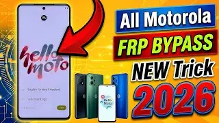 All Motorola FRP Bypass 🔥 Android 16/15/14 | Latest 2026 Google Lock Remove Without PC | Moto FRP