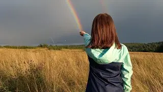 А вот и я, щенки гриффона, лисички. #Village #жизньвдеревне