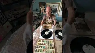Led Zeppelin original WHITE LABEL PROMO 1st press vinyl albums from 1969 & 1971 Monarch pressings !!
