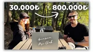 İstifa Eden Tasarımcı, 30 Bin TL ile Amazon’da 3 Ayda 800 Bin TL Satış Yaptı | Amazon Pro Club