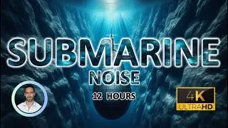 Submarine Noise for Rapid Deep Sleep | 12 Hours | BLACK SCREEN | Tinnitus & Anxiety Relief