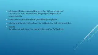 MÜŞTERİMLE İLİŞKİM!