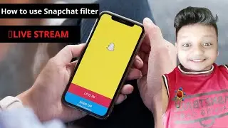 How to use snapchat filters on live stream | live stream me baby filter | 