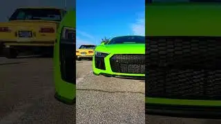 Audi R8 V10 | 602HP Green Machine | Woodland Hills Super Car Show