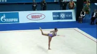 Evgeniya Kanaeva clubs GP Moscow 2011 27/02