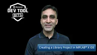 Creating a library project in MPLAB® X IDE