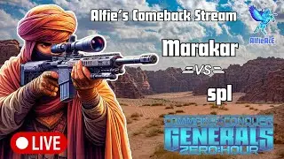 🔴 Live Command & Conquer, Zero Hour Replay Cast Marakar v spl 15gmt Scorched Earth Invitational Comp