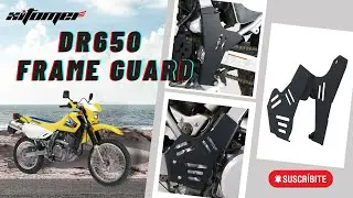 DR650 Frame Armour Guard Install