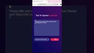 text voice converter using javascript #logic #converter #subscribe #shorts #short  #coading
