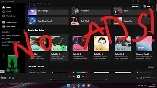 Easiest way to get no ads on spotify free! 