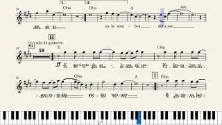 La noche sin ti - Los Huayra (arr. Thec P)