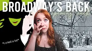 come see WICKED with me | broadway reopening ✨