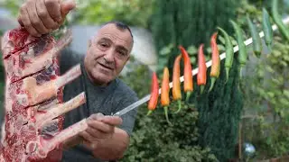 Шашлык из говяжьей корейки.Супер сочно,вкусно и тает во рту.Рецепт от Жоржа