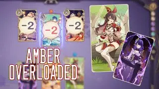Raiden feat. Amber is a good combo 😎 | Genshin Impact TCG