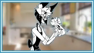Alastor & Fat Nuggets bond over Pork (hazbin hotel comic dub)