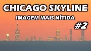 Chicago visto do Michigan. Foto mais nítida. [VIDEO 2]