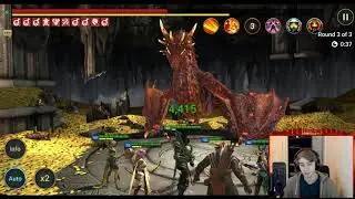 47 Sec Dragon 24! 100% Winrate. Average 55sec. Raid Shadow Legends