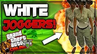GTA 5 Online - CREATE INSANE OUTFIT - Patch 1.39 (GTA5 White Joggers)