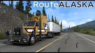Route Alaska for American Truck Simulator