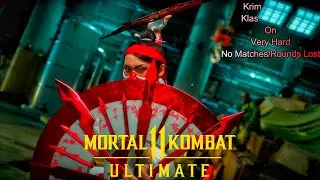 Mortal Kombat 11 Ultimate - Krimson Kitana Klassic Tower On Very Hard No Matches/Rounds Lost