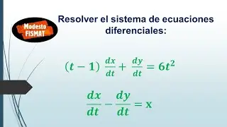 Sistema de Ecuaciones Diferenciales