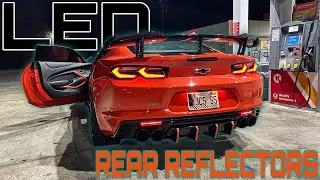 How to Install LED Rear Reflectors on Your Camaro - Upgrade Your Safety and Style!