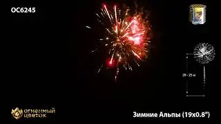 ОС6245 Зимние Альпы 0,8"х19