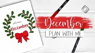 PLAN WITH ME || December 2019 Bullet Journal Setup