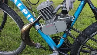 Motokolo 80cc tuning výfuku