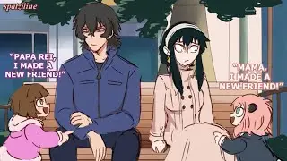 Yor Forger and Rei Suwa catch up [Spy x Family and Buddy Daddies Comic]