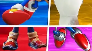 Sonic The Hedgehog Movie Choose Your Favourite Shoes skibidi toilet Sonic Superstars EXE Metal Sonic