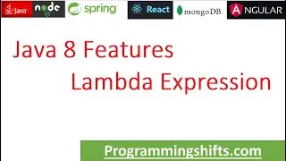 What is Lambda Expression in Java 8?