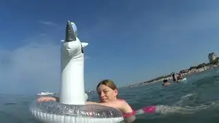 05.07.24/ 8 утра/ вода 22 градуса/ Медузы/ Анапа/ Джемете