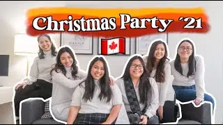 🎄December Diaries | A White Christmas Party in Canada ❄️🇨🇦