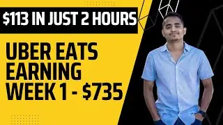 I made $113 in just 2 hours on Uber Eats