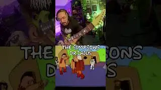 The Simpsons Dr Zaius Guitar Cover