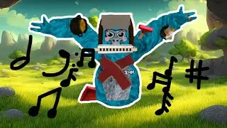 Playing Gorilla Tag With A Harmonica
