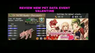 Toram online - New pet data event valentine 2023